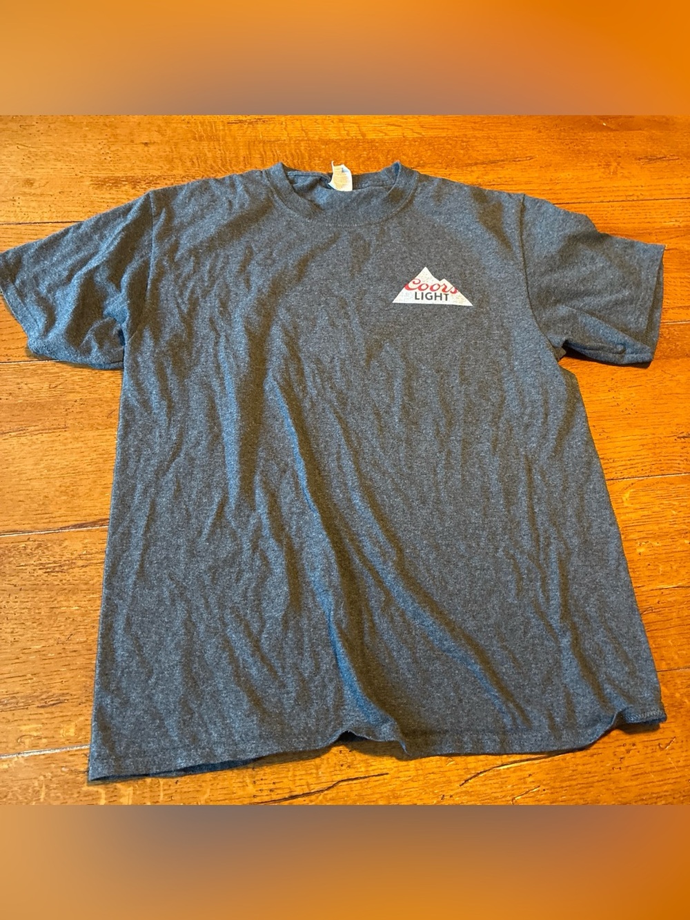 Coors Light Men’s Short Sleeve Tee - Charcoal Heather